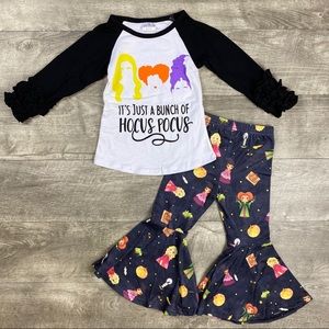 Hocus Pocus Top & Bell bottoms outfit